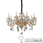 Oprawy, klosze i abażury - Ideal Lux NEGRESCO SP8 oprawa wisząca 8 x 40W E14 87764 087764 - miniaturka - grafika 1