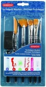 Pędzle - Derwent ZESTAW SPECJALISTYCZNYCH PĘDZLI TECHNIQUES BRUSHES 2302003 - miniaturka - grafika 1