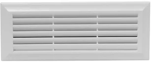 Vents Kratka wentylacyjna 60 x 204 mm biała - Wentylatory przemysłowe - miniaturka - grafika 2
