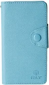 Etui i futerały do telefonów - Sony LD A001389 Case Schutzhülle für M2, Textil-Optik, Hellblau - miniaturka - grafika 1