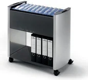 Inne meble biurowe - Durable DESIGN LINE wózek na teczki zawieszkowe, 80 A4 - miniaturka - grafika 1