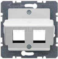 Gniazdka elektryczne - Berker Polska Płytka centralna do gniada modularnego Krone - K 146409 - miniaturka - grafika 1