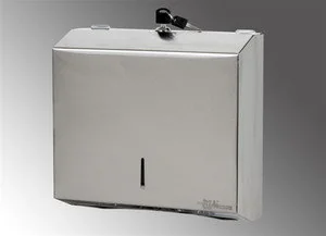 Masterline Pojemnik na papier w listkach  stal szczotkowana - mat - Dozowniki papieru i mydła dla firm - miniaturka - grafika 6