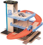 Tory, garaże, parkingi - WOODY Woody Garaż Z Windą I Akcesoriami  Drewno/Plastik 91847 - miniaturka - grafika 1