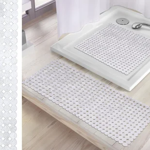 Kleine Wolke 4384116002 mata prysznicowa Sign, 55 x 55 cm, Clear 4384 116 002 - Maty antypoślizgowe - miniaturka - grafika 2