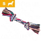 Zabawki dla psów - Trixie Kolorowa Lina do zabawy, S - 25 cm, 125 g - miniaturka - grafika 1