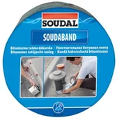 Pokrycia dachowe - Soudal Taśma dekarska uszczelniająca  Soudaband 10 cm x 10 m ołowiana - miniaturka - grafika 1