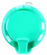 Wieszaki łazienkowe - Kleine Wolke 5093766887 4 haczyk z przyssawką Easy Hooks, haczyk na ścianę, turkusowy - miniaturka - grafika 1