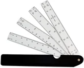 Linijki, ekierki - Aristo Linijki kieszonkowe ze skalą 1:625-:5000, transparentne AR1322 - miniaturka - grafika 1