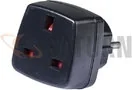 Złącza, przejściówki, adaptery - Vivanco Adapter podróżny - gniazdo brytyjskie. - miniaturka - grafika 1