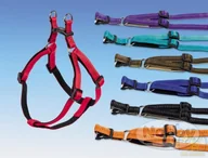 Szelki dla psów - Nobby Szelki Soft Grip 60-86cm 25mm - brązowe 78522-23 - miniaturka - grafika 1