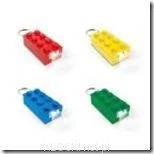 Lego Brelok-latarka KLOCEK RÓŻOWY PROSTOKĄTNY LGL - KE5 - Breloczki dla dzieci - miniaturka - grafika 2