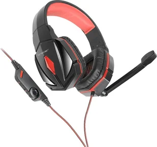 Tracer Raptor czarno-czerwone - Słuchawki - miniaturka - grafika 3