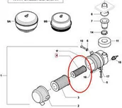Części i akcesoria do maszyn rolniczych - CNH FILTR POWIETRZA WEWNĘTRZNY NEW HOLLAND 84497561 - miniaturka - grafika 1