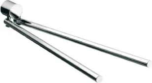 Emco 455000146 wieszak na ręczniki Rondo 2 2-ramienna, obrotowy, 464 MM, chromowany 455000146 - Wieszaki łazienkowe - miniaturka - grafika 2