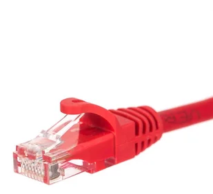 Netrack patchcord RJ45 kat 6 UTP 0.25m czerwony BZPAT0256R - Patchcordy - miniaturka - grafika 2