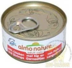 Almo Nature Classic Almo Nature Legend, 12 X 70 G - Kurczak I Krewetki - Mokra karma dla kotów - miniaturka - grafika 2