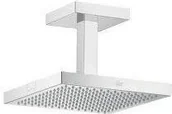 Deszczownice - Hansgrohe głowica prysznicowa 240x240mm z przyłączem sufitowym, DN15, 10929000 - miniaturka - grafika 1
