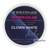 Charakteryzacja - KRYOLAN SUPRACOLOR CLOWN WHITE - Tłusta farba do malowania twarzy - ART. 1081 KR1081 - miniaturka - grafika 1