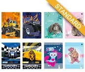 Zeszyty szkolne - Inter-druk Zeszyty A5 16 kartek kratka ID062 - miniaturka - grafika 1