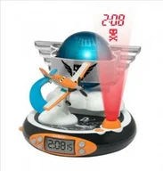 Lexibook Radiobudzik Zegar Z Projektorem Samoloty DISNEY PLANES PROJECT