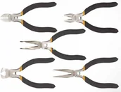 Kombinerki i obcęgi - Topex Komplet szczypiec precyzyjnych 5 sztuk 32D755 - miniaturka - grafika 1