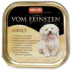 Animonda vom Feinsten Dorosłe Wołowina i Ziemniaki 150g 2484 - Mokra karma dla psów - miniaturka - grafika 2