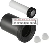 Akcesoria do armatury i ceramiki - Geberit zestaw przyłączeniowy do muszli wiszących, d-90, l-185 152.426.46.1 - miniaturka - grafika 1