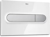 Przyciski spłukujące - Roca Przycisk 3/6 L biały/chrom-mat PL1 A890095005 - miniaturka - grafika 1