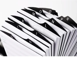 Durable Kartoteka obrotowa Telindex z kartami A-Z czarna 2482-01 - Wizytowniki - miniaturka - grafika 3