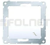 Wyłączniki światła i elektryczne - Simon KONTAKT - Łącznik schodowy (moduł) 16 AX - 54 Premium DW6A.01/48 - miniaturka - grafika 1