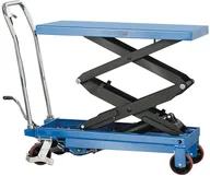 Wózki magazynowe - AJ Hydrauliczny wózek podnoszący. Nośność: Obciążenie:350 kg Wymiary platfor 31027 - miniaturka - grafika 1