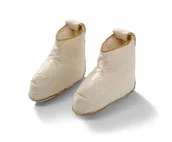 Kapcie damskie - AMZ Szamotuły Buciki Ocieplacze Puchowe do spania Rozmiar M F654-557BB - miniaturka - grafika 1