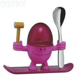 WMF Kieliszek do jajka McEgg, różowy 0616687400 - Pojemniki na przyprawy - miniaturka - grafika 4