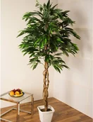 Sztuczne drzewka - GreenTree SZTUCZNE DRZEWO MANGO KWIATY Drzewko DEKORACJA - MANGO 180 CM - miniaturka - grafika 1