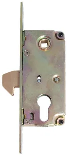 Zamek wpuszczany hakowy na wkładkę F-30 ocynkowany - Zamki i wkładki - miniaturka - grafika 2