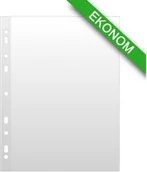 Koszulki na dokumenty - Donau PBS Koszulki zawieszkowe groszkowe A4 40mic DN1045 - miniaturka - grafika 1