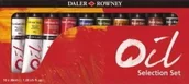 Farby i media malarskie - Daler Rowney KOMPLET FARB OLEJNYCH OIL SELECTION SET 10X38ML 117900 - miniaturka - grafika 1