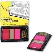 Zakładki indeksujące - Post-it Zakładki indeksujące standardowe różowe G0061 - miniaturka - grafika 1
