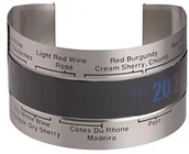 Pozostałe akcesoria barmańskie - Kitchen Craft Butelka wina termometr tuleja KCBCTHERM - miniaturka - grafika 1