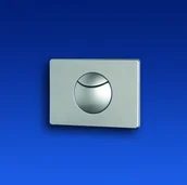 Przyciski spłukujące - Sanit Przycisk dwudzielny do spłuczek serii WC 995 N mały 1670381 0000 chrom bły - miniaturka - grafika 1