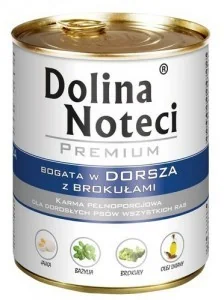 Dolina Noteci Premium Pies Dorsz i brokuły Puszka 800g 12774 - Mokra karma dla psów - miniaturka - grafika 4