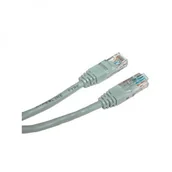 Kable miedziane - No name UTP patchcord UTP patchcord Cat.5e RJ45 M-10m nieekranowany krzyżowy szary economy do połączenia 2 PC KB100AXX01 - miniaturka - grafika 1