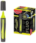 Zakreślacze - Maped Zakreślacz Fluo peps max żółty MAED 742934 - miniaturka - grafika 1