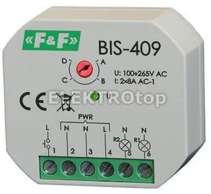 F&F FF_FILIPOWSKI Przekaźnik bistabilny BIS-409 BIS-409 - Akcesoria do oświetlenia - miniaturka - grafika 2