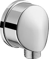 Akcesoria do armatury i ceramiki - Hansa VANTIS Złącze kątowe ścienne 1/2 z zaworem zwrotnym chrom (52520100) - miniaturka - grafika 1