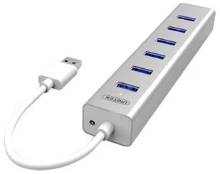 Unitek Unitek HUB 7 x USB3.0 ALUMINIUM Z ZASILACZEM; Y-3090 Y-3090 - Huby USB - miniaturka - grafika 2