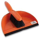 Miotły, szufle, mopy - Anna Zaradna BASIC Komplet zmiotka i szufelka półokrągła - miniaturka - grafika 1