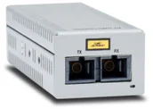 Konwertery sieciowe i transceivery - Allied Telesis Desktop Mini Media Converter, 1000TX to 1000SX SC AT-DMC1000/SC-50 - miniaturka - grafika 1