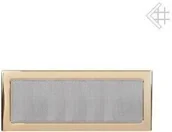 Akcesoria kominkowe - Kratki.pl Kratka kominkowa wentylacyjna powlekana pozłacana 22x45 6674-898A9_201 - miniaturka - grafika 1